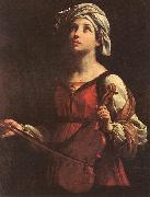 RENI, Guido St Cecilia wrw oil painting